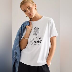NWT Varley Coventry Tennis T Shirt Tee Anthropologie